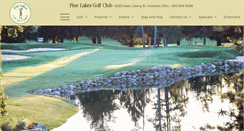 Desktop Screenshot of golfpinelakes.com